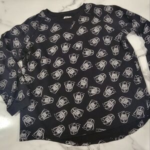 Star Wars - Darth Vader All Over Print - Black Sweatshirt - Sz XXL